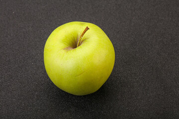 Ripe and sweet green apple