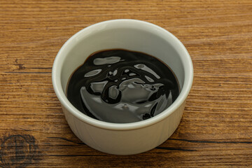 Asian cuisine - oyster sauce in the bowl