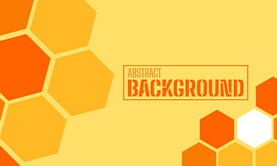 Simple background honeycomb design template for commercial use