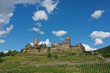 Fototapeta na wymiar Burg Thurant Alken an der Mosel
