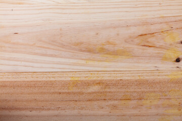 Naklejka premium Close-up of natural textured wooden background, nobody..