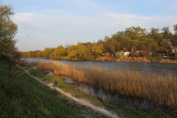 river in autumn