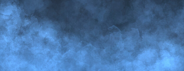 blue dark deep abstract cute elegant background with light large spots and light grain. universal backdrop for any purpose