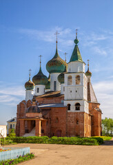 Fototapeta na wymiar Avraamiev Epiphany Monastery in Rostov