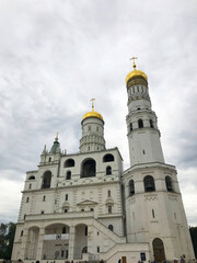 Orthodox cathedrals at Kremlin Palace in Moscow, Russia
