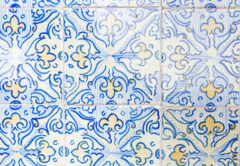 Great for textures Andalusia style wall Azulejos tiles backgrounds