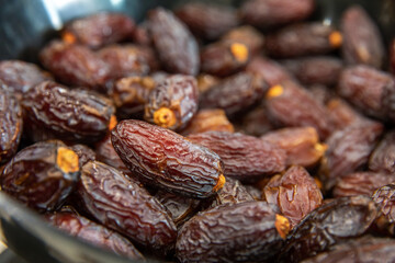 Raw organic fresh dried date fruits