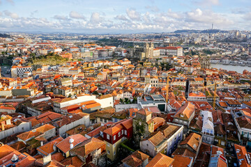 Fototapeta na wymiar Detail of the city of Porto in Portugal
