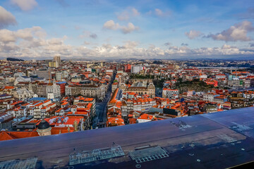 Obraz premium Detail of the city of Porto in Portugal