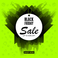 Black Friday, Sale and discounts banners