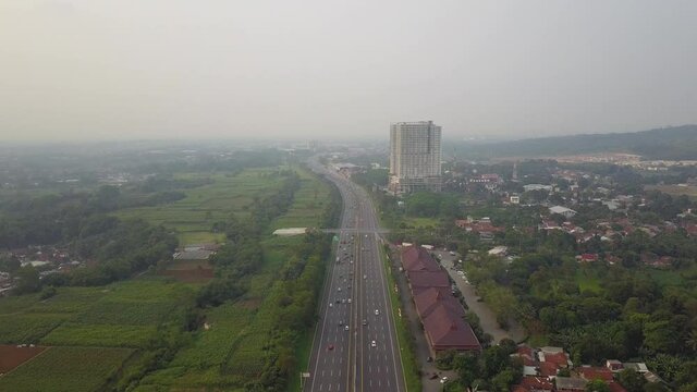 toll road connecting jakarta and bogor