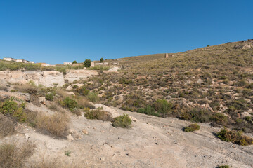 Fototapeta na wymiar Old mining complex in southern Spain