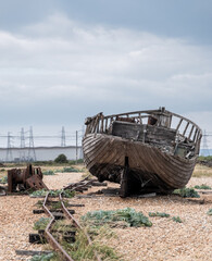 Fototapeta na wymiar Abandoned Boat