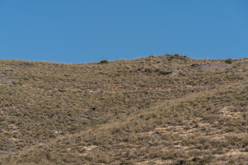 Mountainous landscape in southern Spain