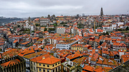 Obraz premium Detail of the city of Porto in Portugal