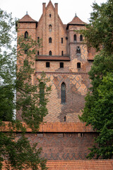 Malbork Castle, formerly Marienburg Castle, the seat of the Grand Master of the Teutonic Knights, Malbork, Poland