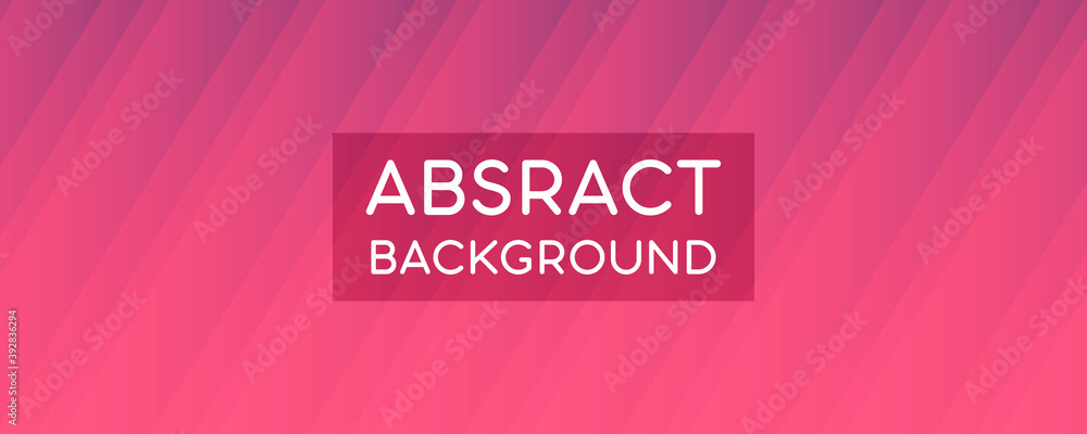 Aufkleber abstract shapes of modern lines with pink and violet gradient background