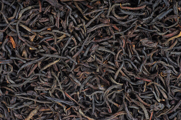 Chinese black tea .Food background