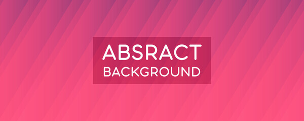 Abstract shapes of modern lines with pink and violet gradient background