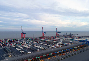 Jade Weser Port Wilhelmshaven lower saxony Germany