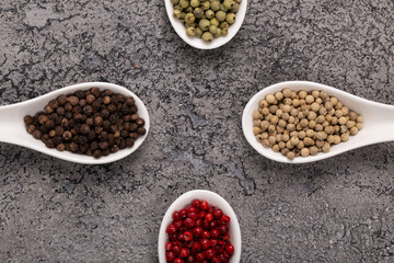 Four Seasons Pepper on beautiful textured background
