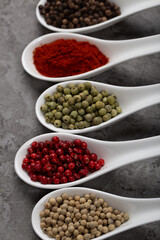 Four Seasons Pepper on beautiful textured background