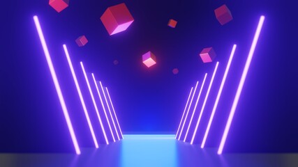 background with spotlight