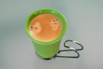 tasse de café au petit matin