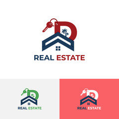 Trading House Logo Template Design Vector. Property and Construction Logo design for the business corporate sign. real estate logo.