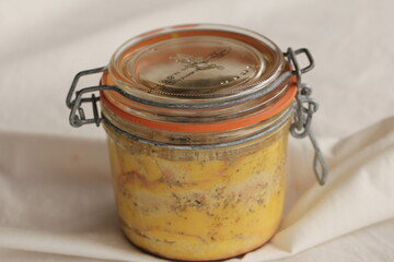 Bocal de foie gras de canard