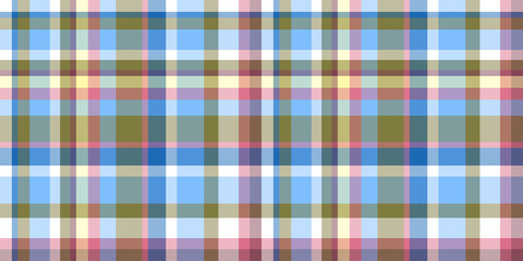 Seamless multicolor pattern. Abstract texture for shirts. Geometric background. Checkered pattern. Print for fabrics