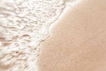 Shine sea shore