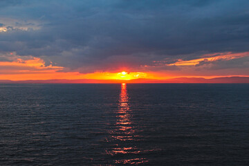 Sunset at Bristol 