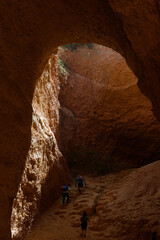 cave in the cave las Medulas Leon Spain