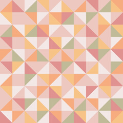 Seamless triangle pattern. Vector background. Geometric abstract texture