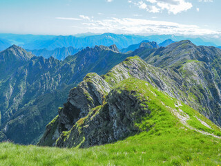 Lago Maggiore - Wandern auf die Cima della Laurasca im Val Grande