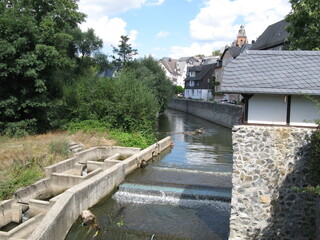 Alte Lahnbr&uuml;cke in Wetzlar