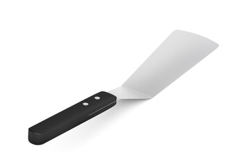Kitchen spatula on white background