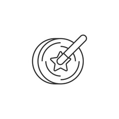 Magic wand icon isolated on white background. Creation symbol modern, simple, vector, icon for website design, mobile app, ui. Vector Illustration