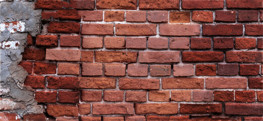 Fototapeta premium red brick wall
