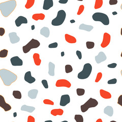 seamless pattern with pastel colors