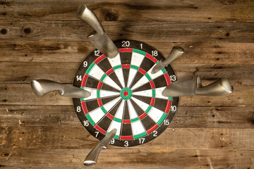 kitchen knife target