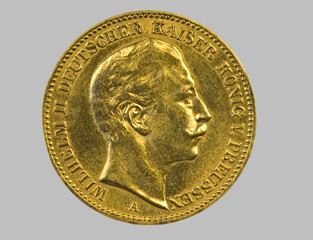 Goldmünze, 20 Mark, Deutsches Reich 1903.