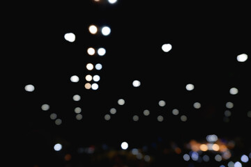 Abstract Lights. Unfocused Light background. Blured night light. bokeh background, Blur concept