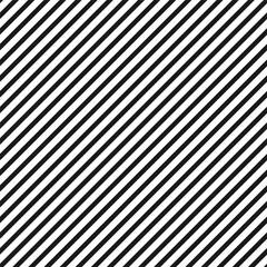 Obraz premium Vector diagonal lines pattern. Seamless striped background. Simple endless black and white texture