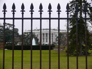 North America, USA, District of Columbia, Washington DC, The White House South Lawn