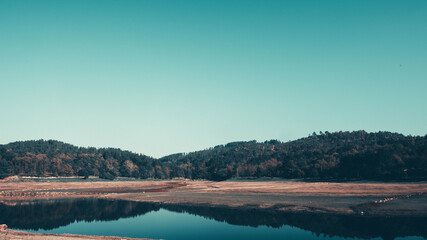 lake in the mountains