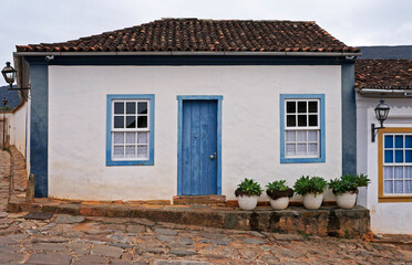 Colonial house in Tiradentes, Minas Gerais, Brazil