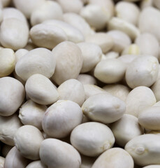 Fototapeta na wymiar close-up organic dried beans background