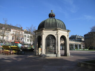 Kochbrunnentempel Wiesbaden Landeshauptstadt Hessen